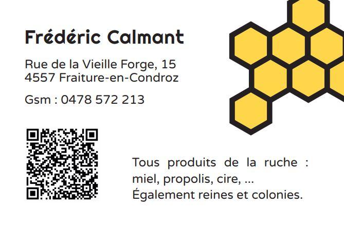Apiculteur : Frederic calmant - Fred - l'Apiculteur - produits apicoles